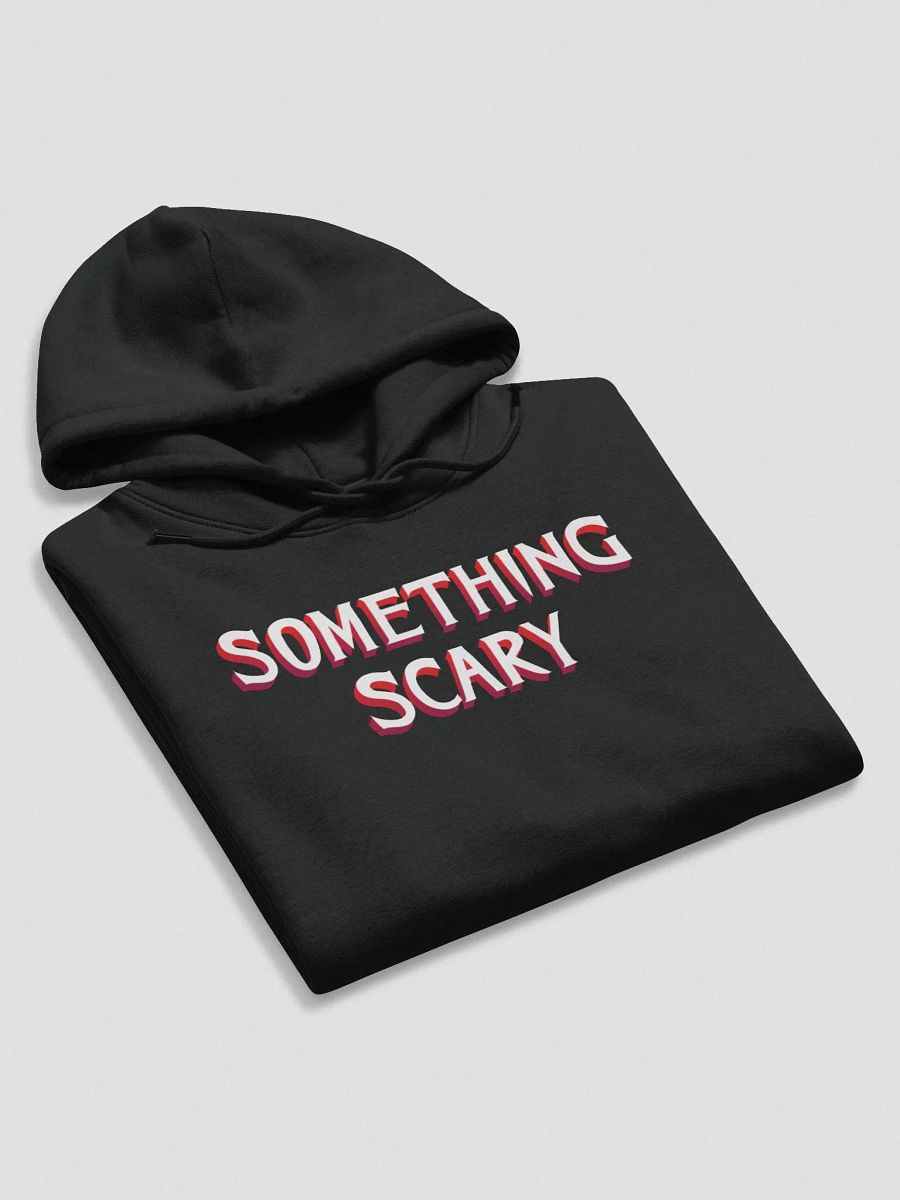 Something Scary Hoodie: Black on Black ECO product image (6)