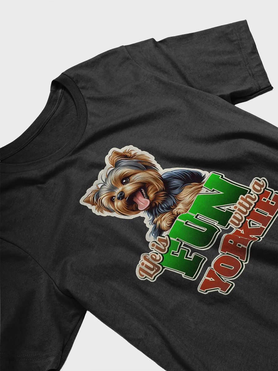 Fun with Yorkie Illustrated T-shirt product image (21)
