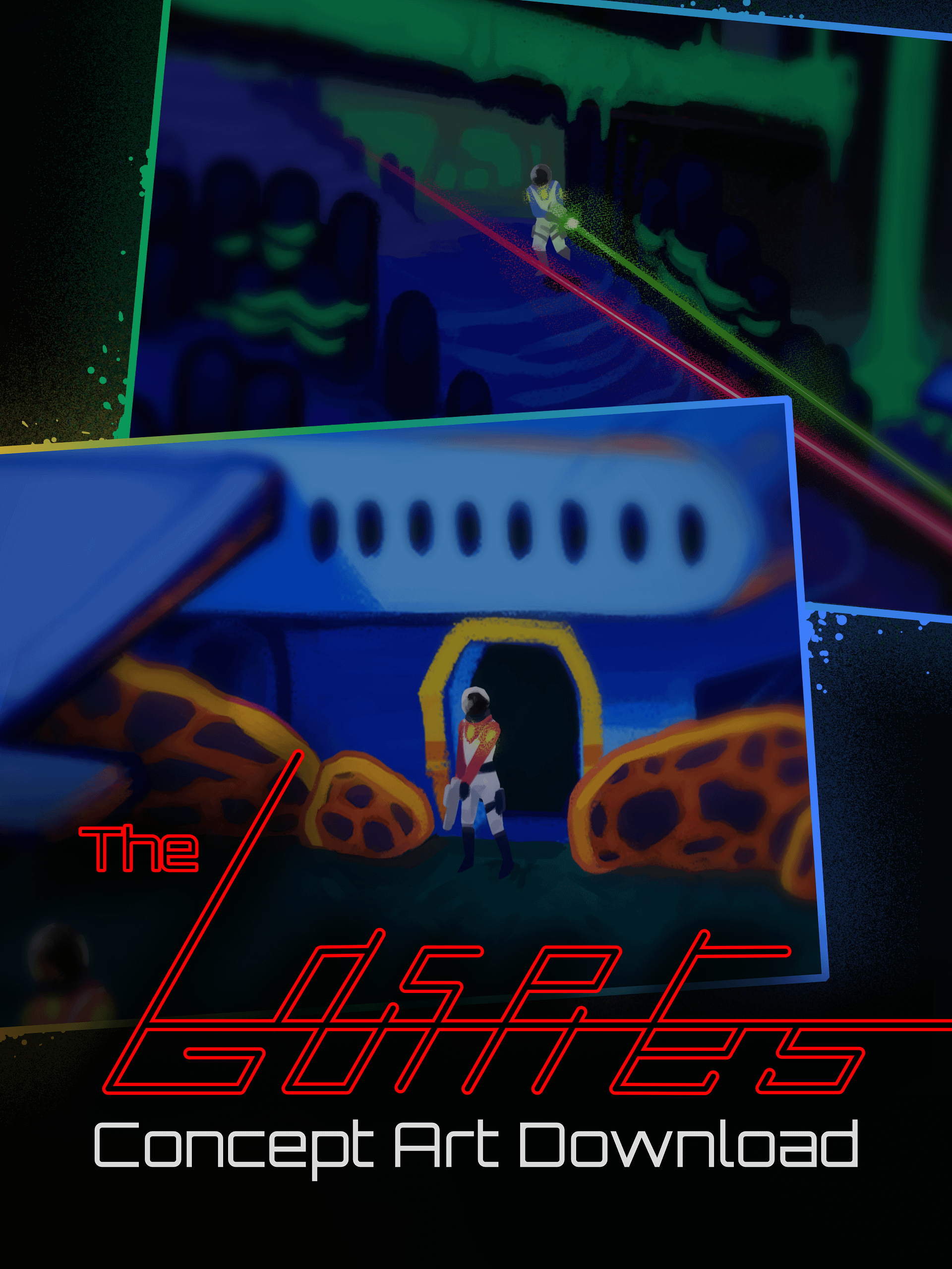 Concept Art: The Grand Explorer crashes on Lazerion product image (1)