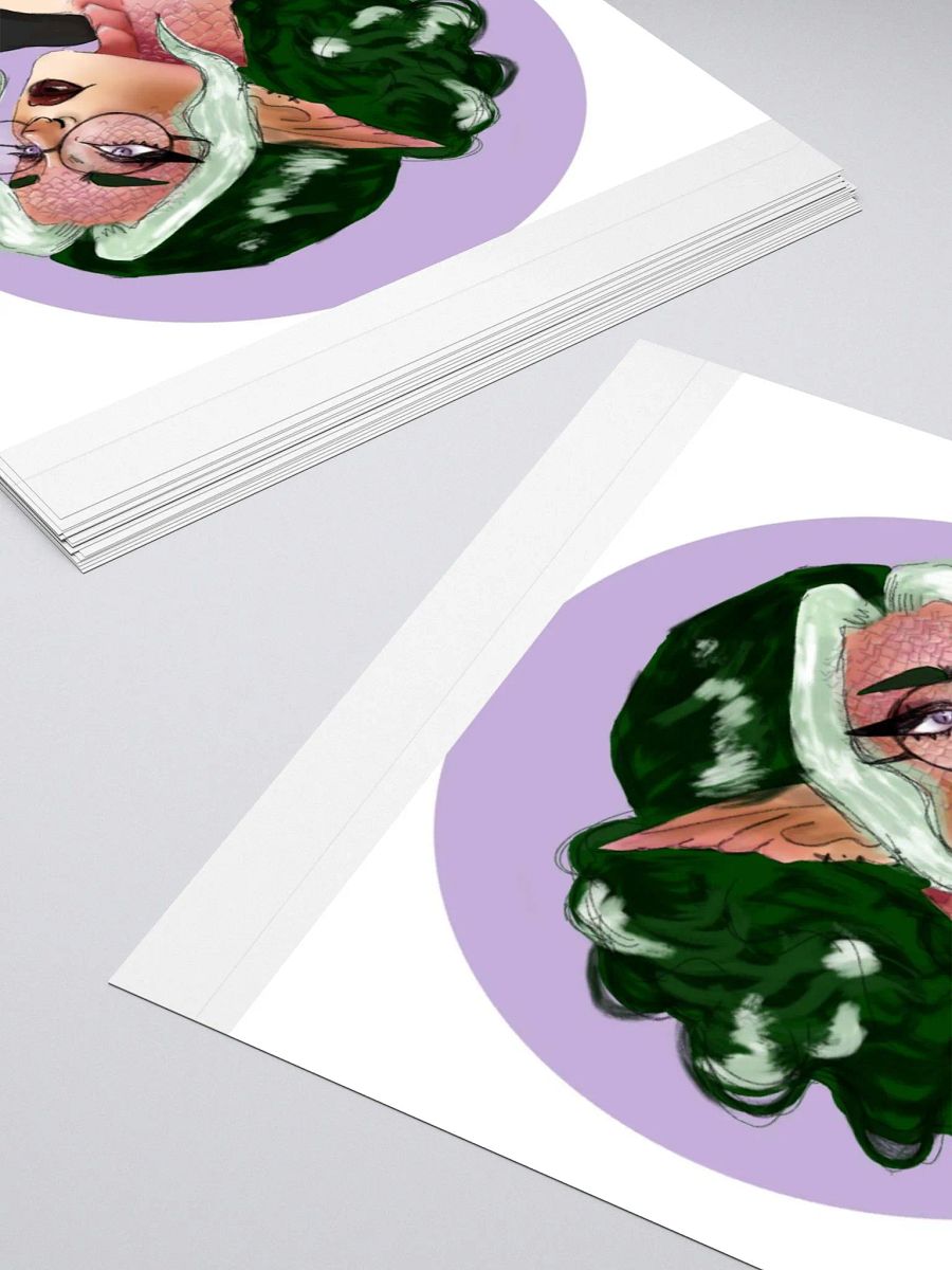 (echos art ) serpent inspired girlie sticker product image (13)