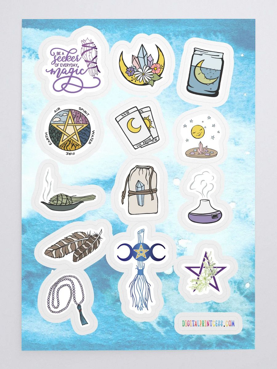 Seeker of Magick Sticker Sheet product image (3)