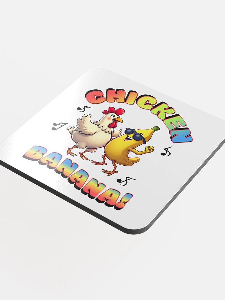Chicken Banana Funky Coaster Set product image (1)