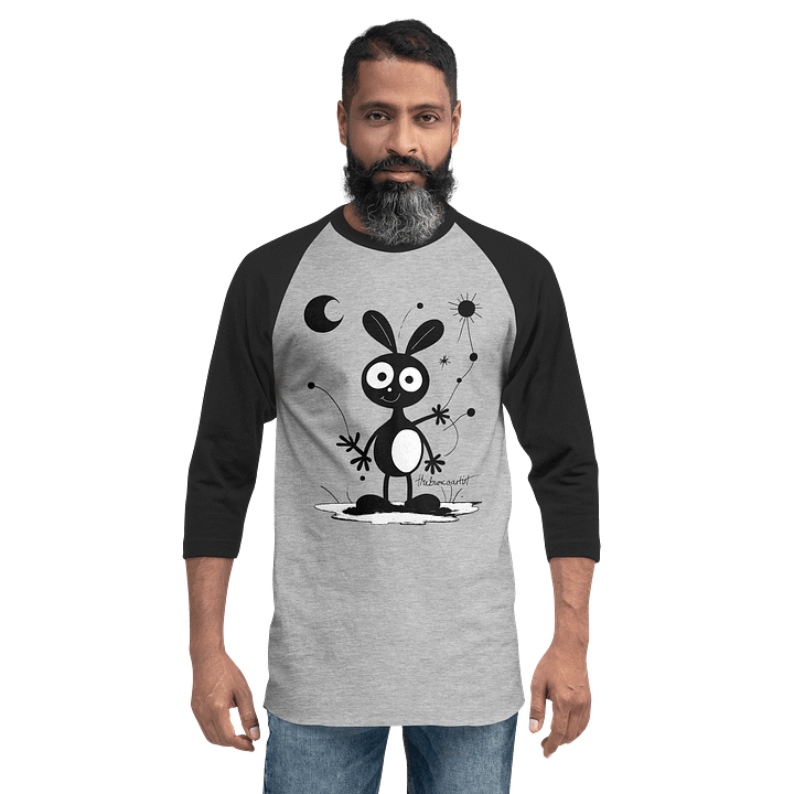 Tultex Fine Jersey Raglan Tee product image (1)