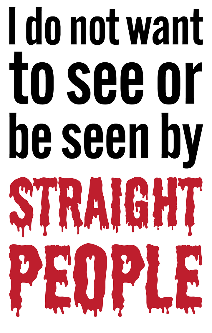 Anti-Hetero Sticker | Funny Gay Merch product image (1)