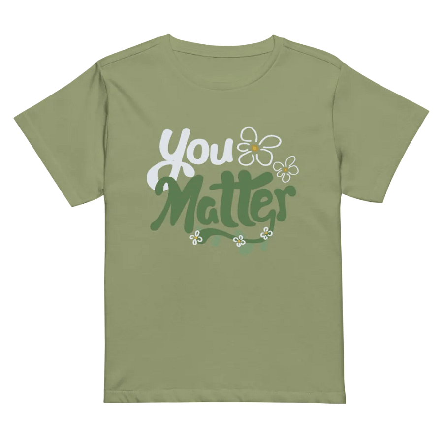 You Matter Crop Tee product image (6)
