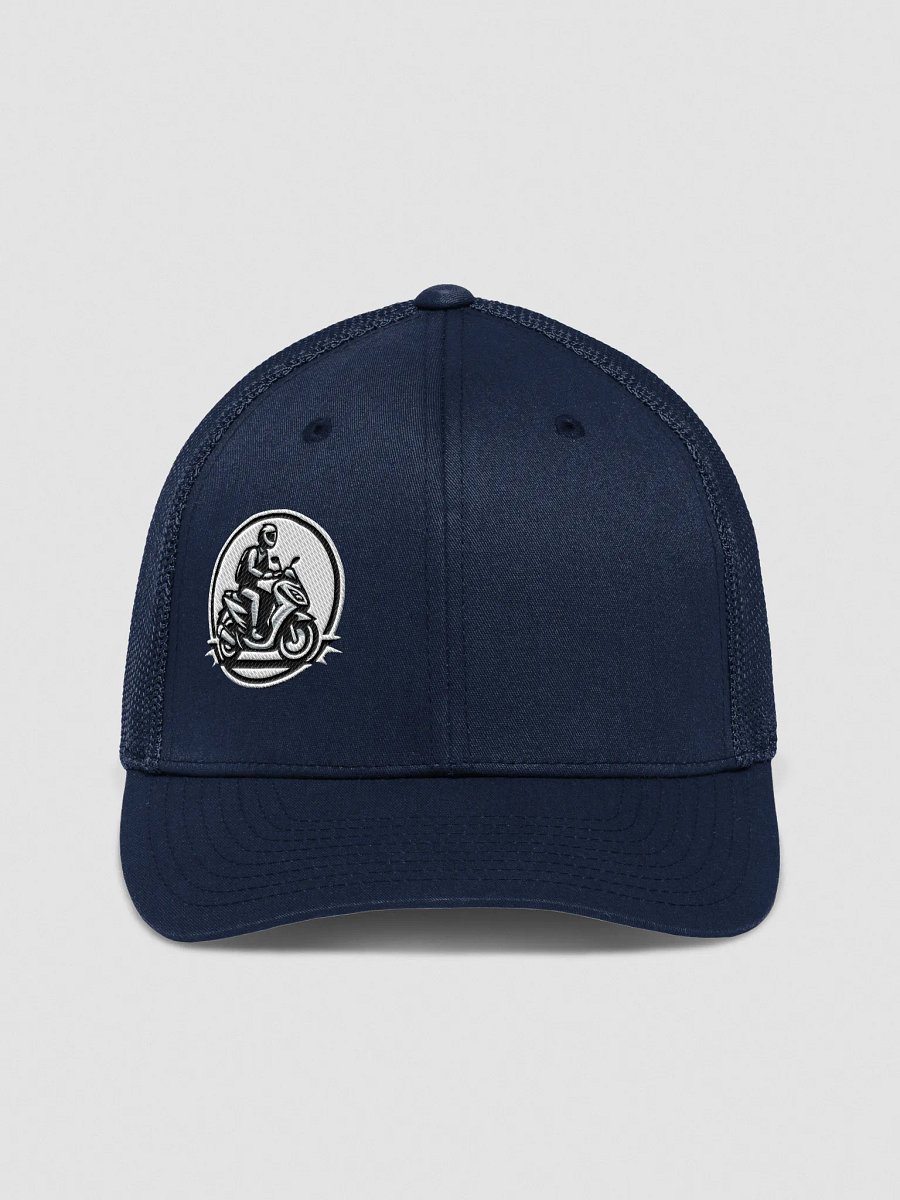 Monochrome Rider Trucker Hat product image (10)