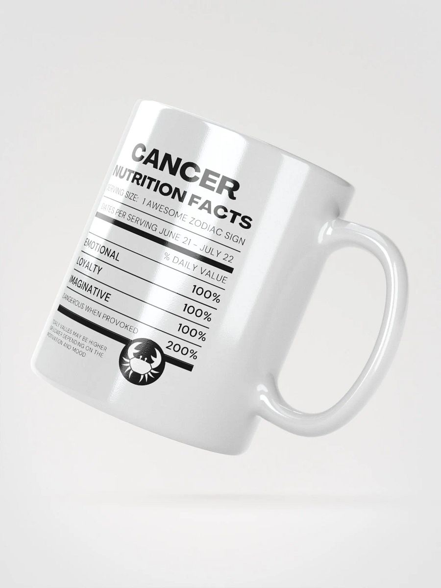 Cancer Nutrition Facts Mug product image (3)