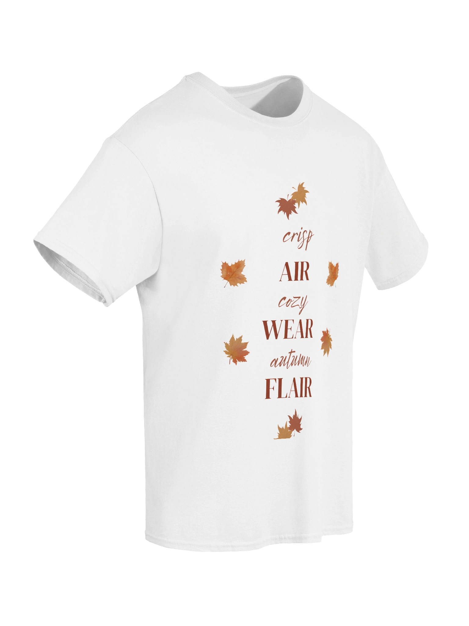 Crisp Air Cozy Wear Autumn Flair Women’s Fall T-Shirt product image (8)