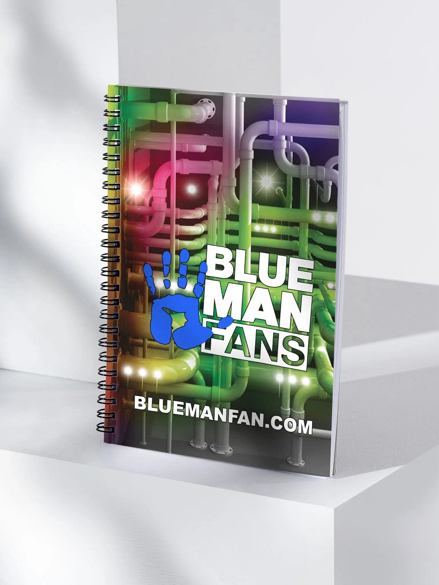 Blue Man Fans Pipe Dream Notebook / Journal product image (4)