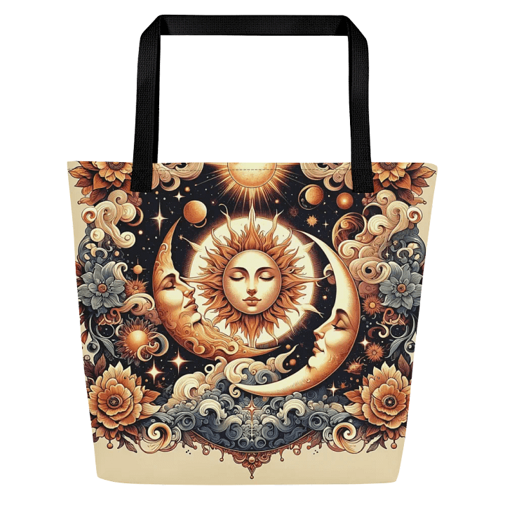 All-Over Print Large Tote Bag w/ Pocket product image (2)