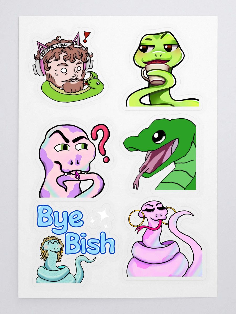 Emote stickers product image (3)