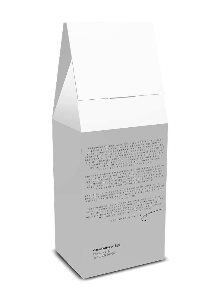 FOCUSED Creators Blend Coffee ☕️ - Pre-Order product image (2)