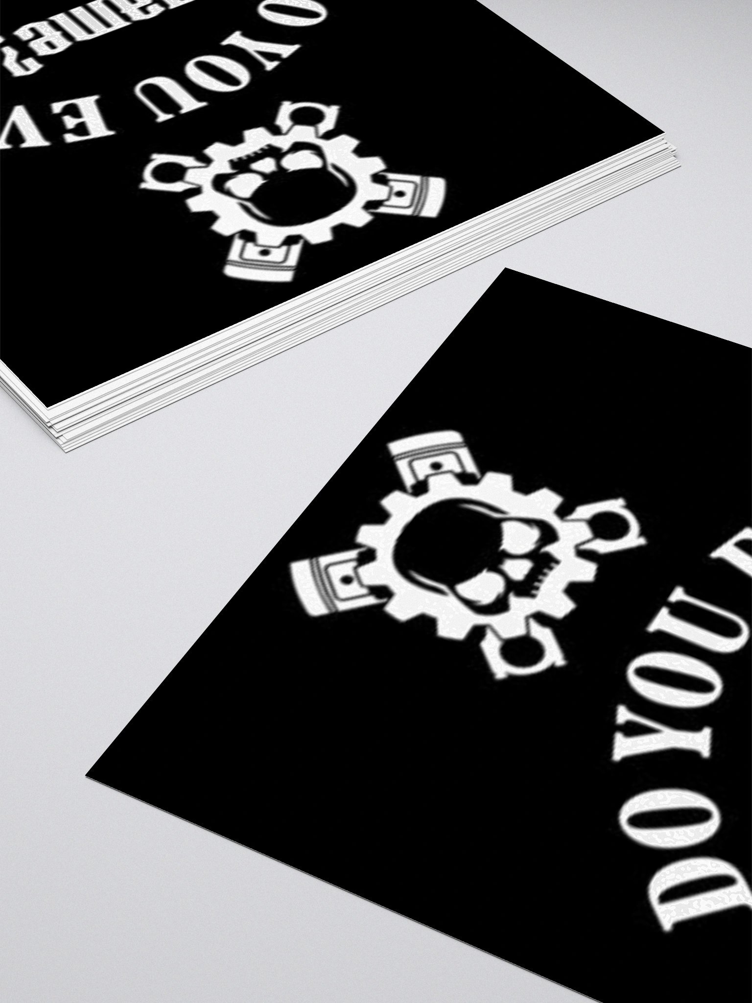 Skull Gear Kiss Cut Stickers product image (8)