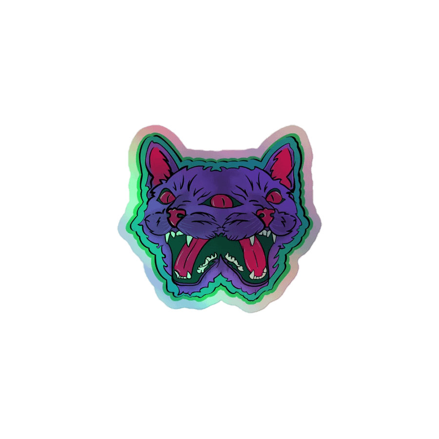 AlleyCat Holo Sticker product image (1)