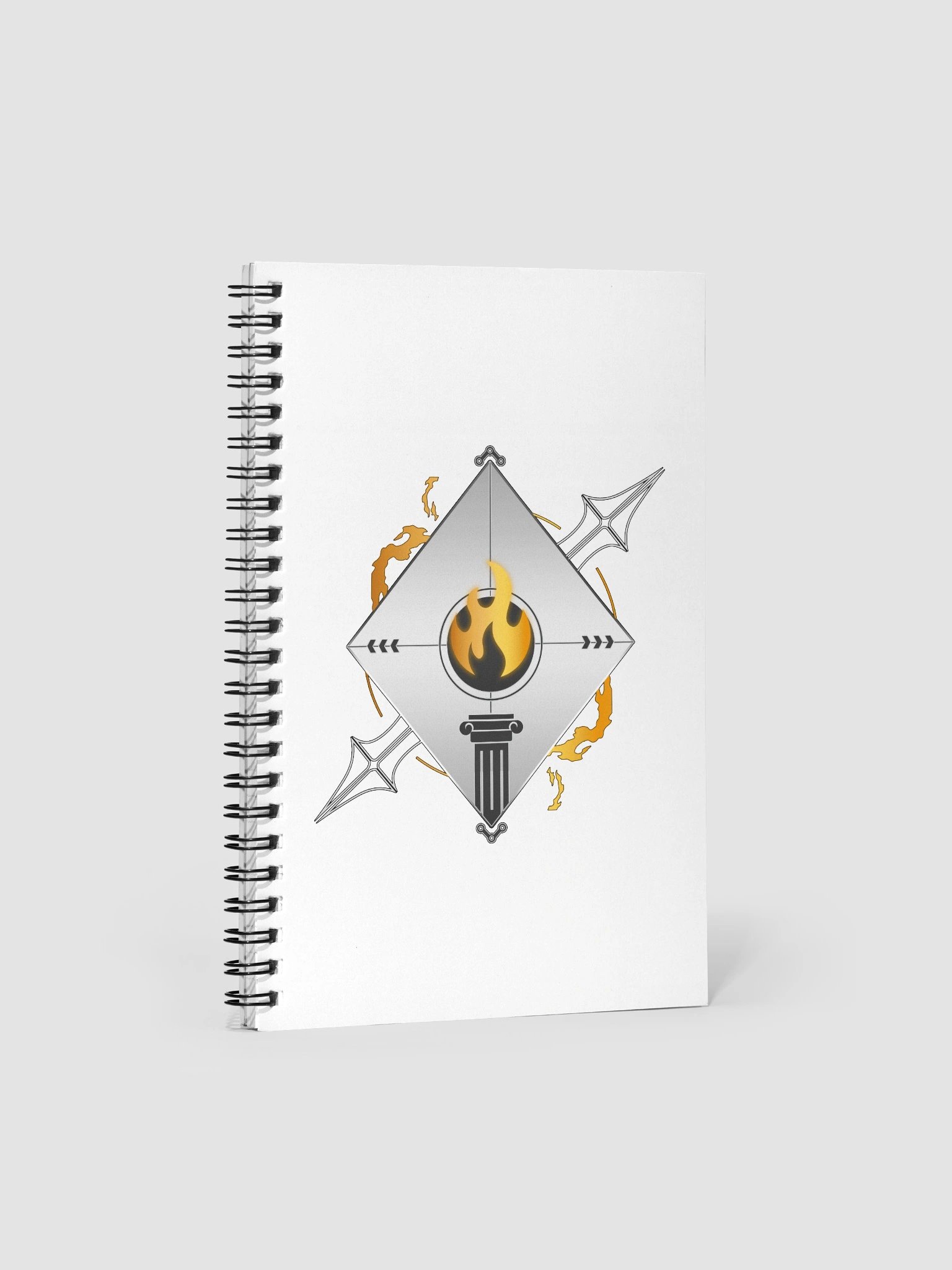 Stoic Spiral Notebook (Fire Keepers) product image (1)