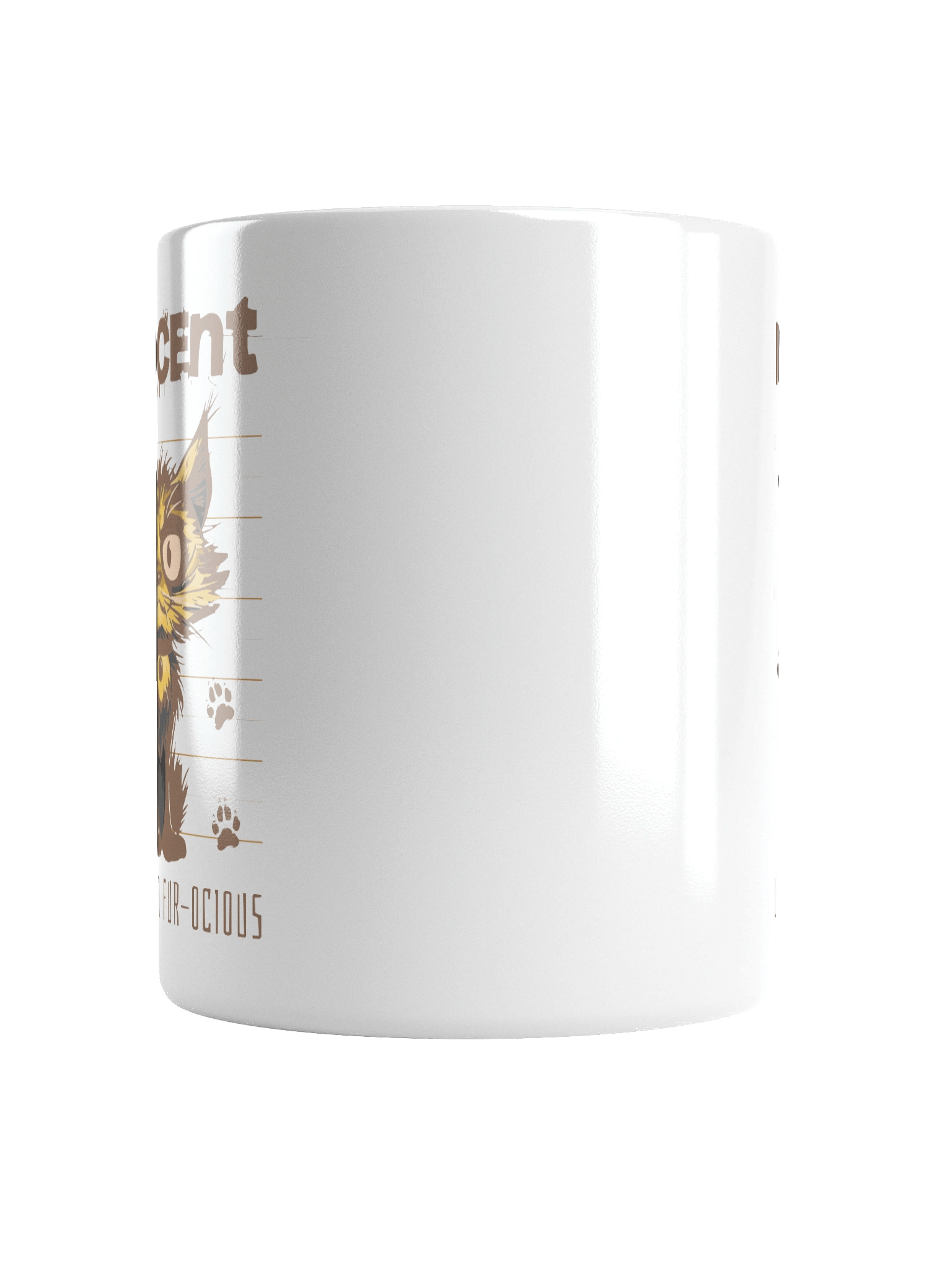 Cat Bandit | White Glossy Mug product image (6)