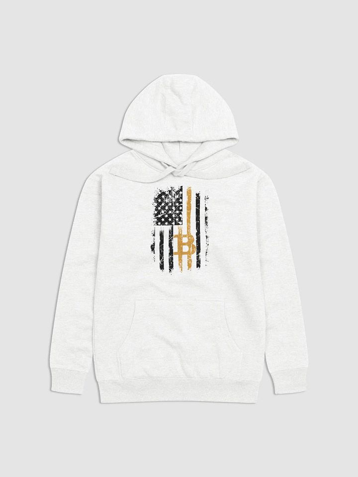 Bitcoin Flag (Black on White) product image (2)