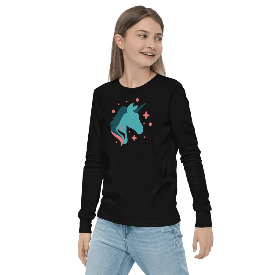 Bella Canvas Youth Long Sleeve T-Shirt product image (4)