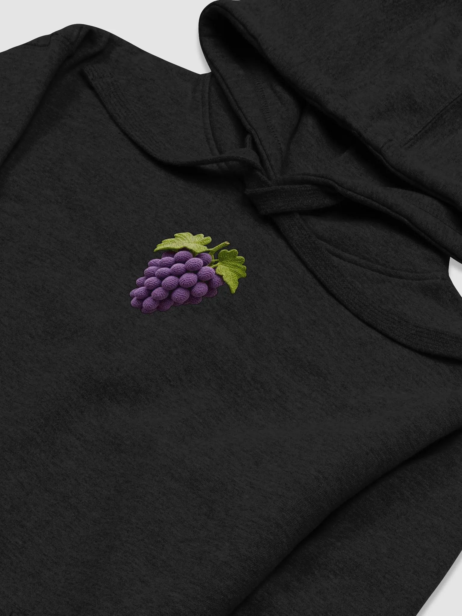CozyAvocado Cotton Heritage Unisex Premium Hoodie Grape Slice #1 product image (3)