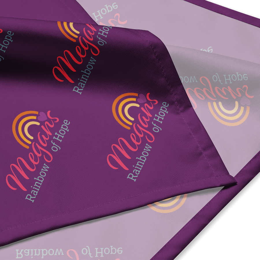 Purple All-Over Bandana product image (2)
