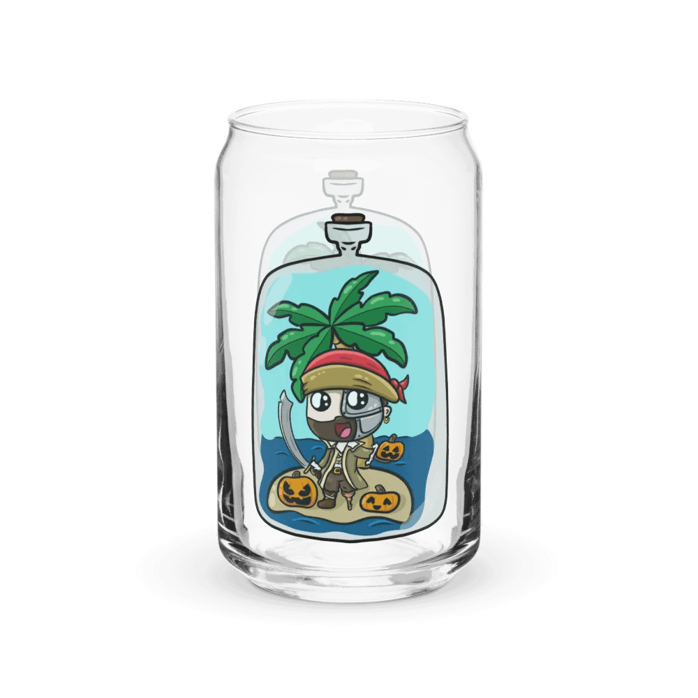 Pirate Syborg Can-Shaped Glass product image (1)