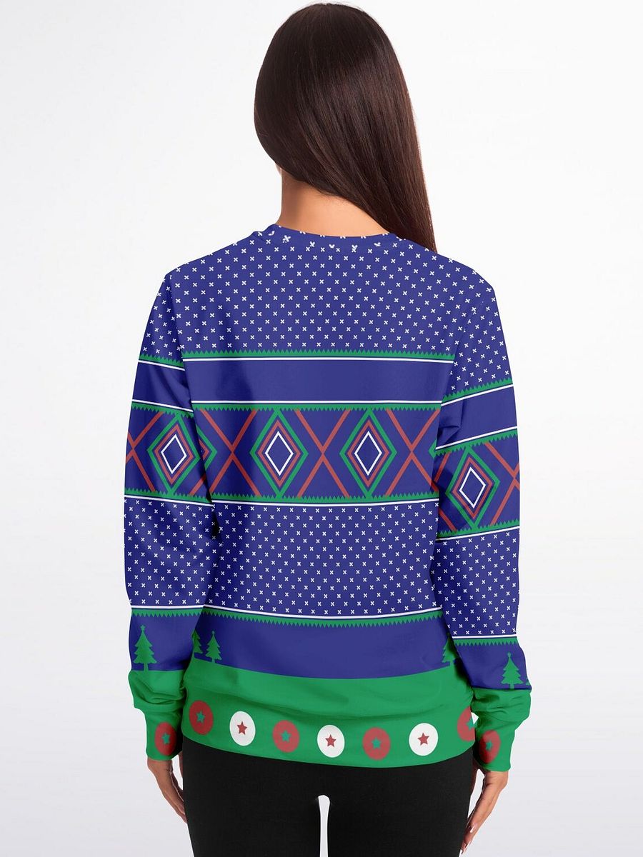 Fishmas Christmas Sweater | Funny Fishing Holiday Sweatshirt | Angler Winter Party Outfit | Fisherman Christmas Gift product image (4)