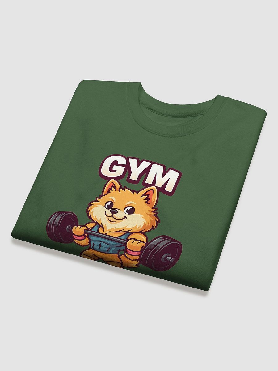 Gym Pom Cartoon Dog Premium Sweatshirt product image (4)