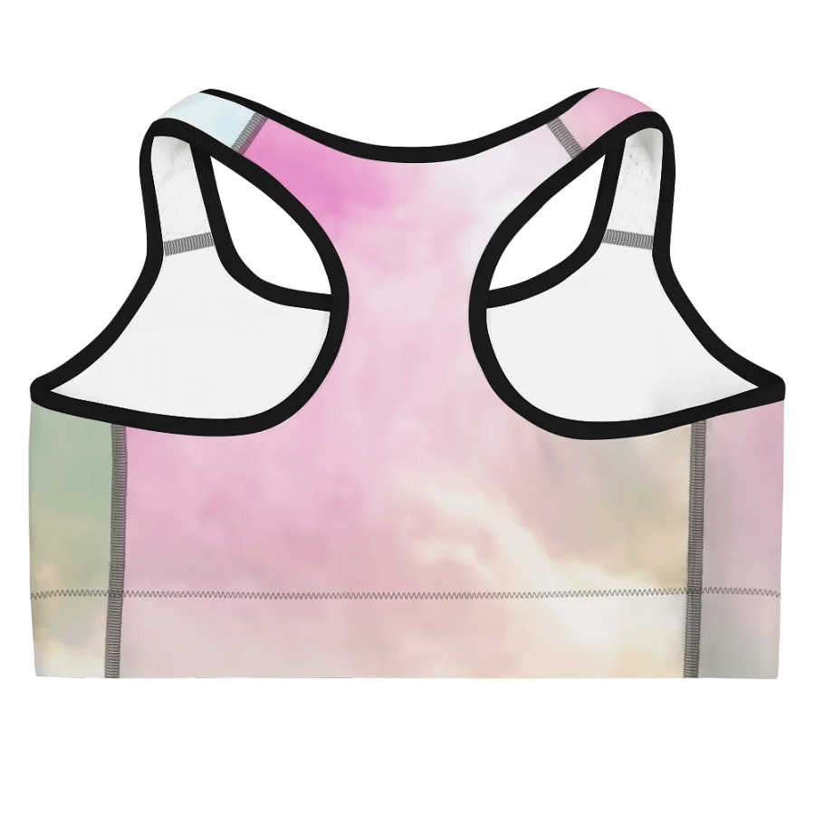 Blur cloud rainbow Design Sports Bra - V4 product image (9)