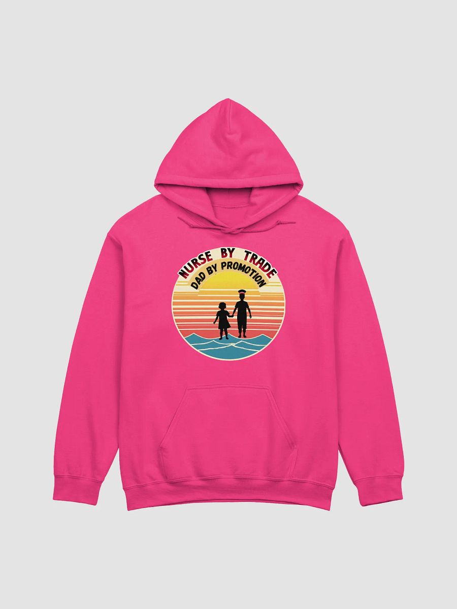 Sunset Silhouette Nurse Dad Hoodie product image (5)