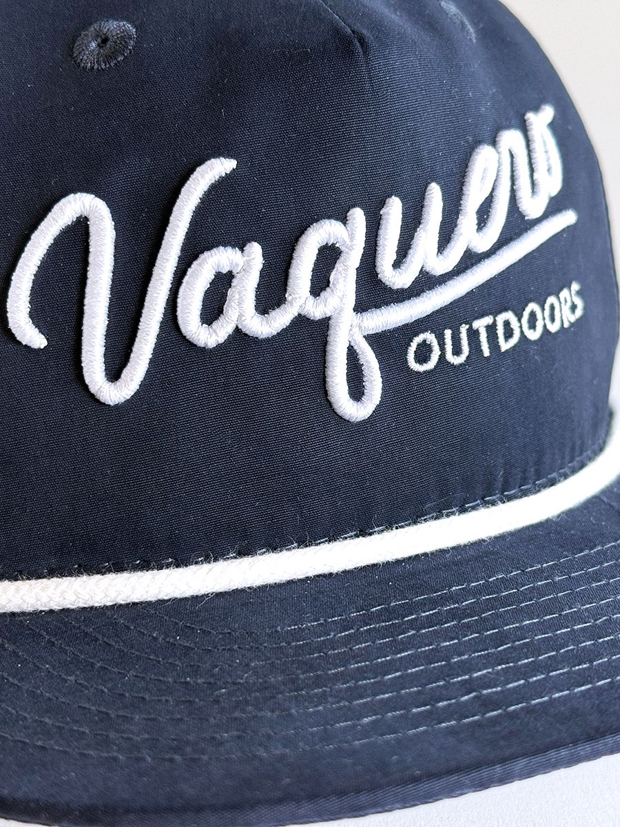 Vaquero Script Grandpa Hat Navy product image (4)
