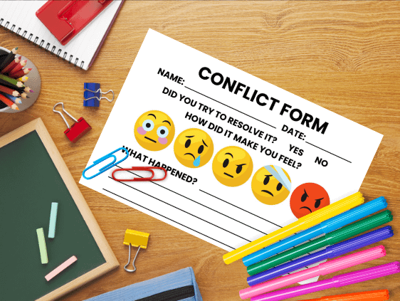 Conflict Resolution Form product image (1)