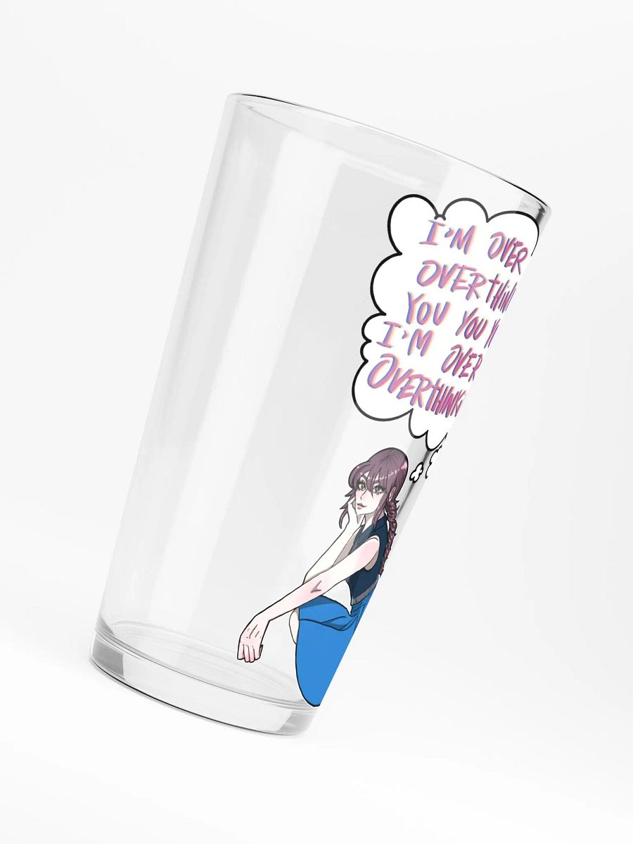 Over Overthinking Anime Glass product image (6)