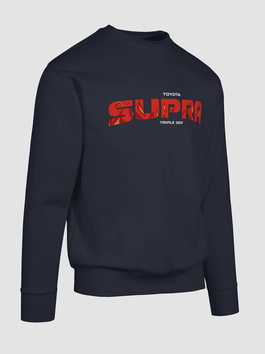 Flaming SUPRA Cotton Sweatshirt product image (98)