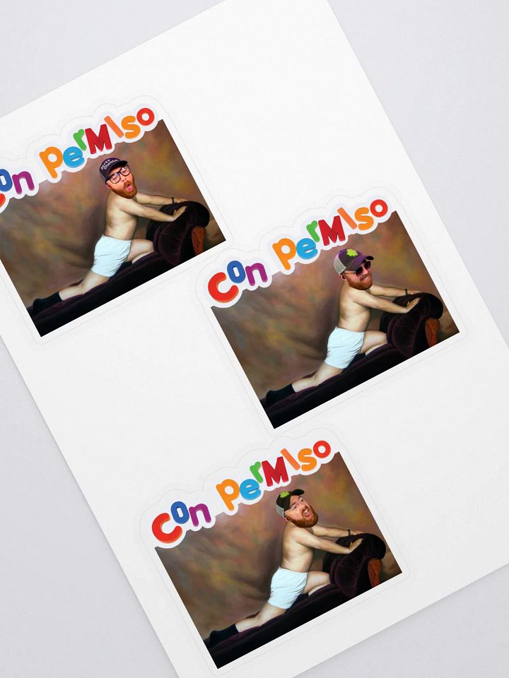 Con Permiso Sticker Set product image (1)