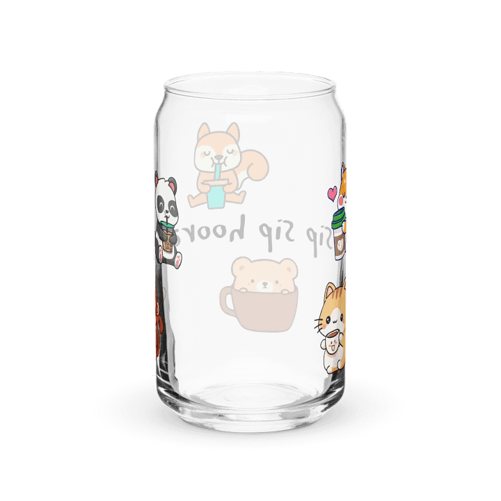 Adorable Animal Can-Shaped Glass Set product image (6)