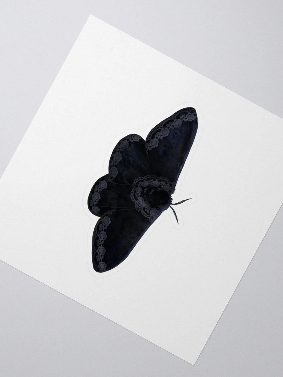 Gothic Lace Moth Sticker product image (5)