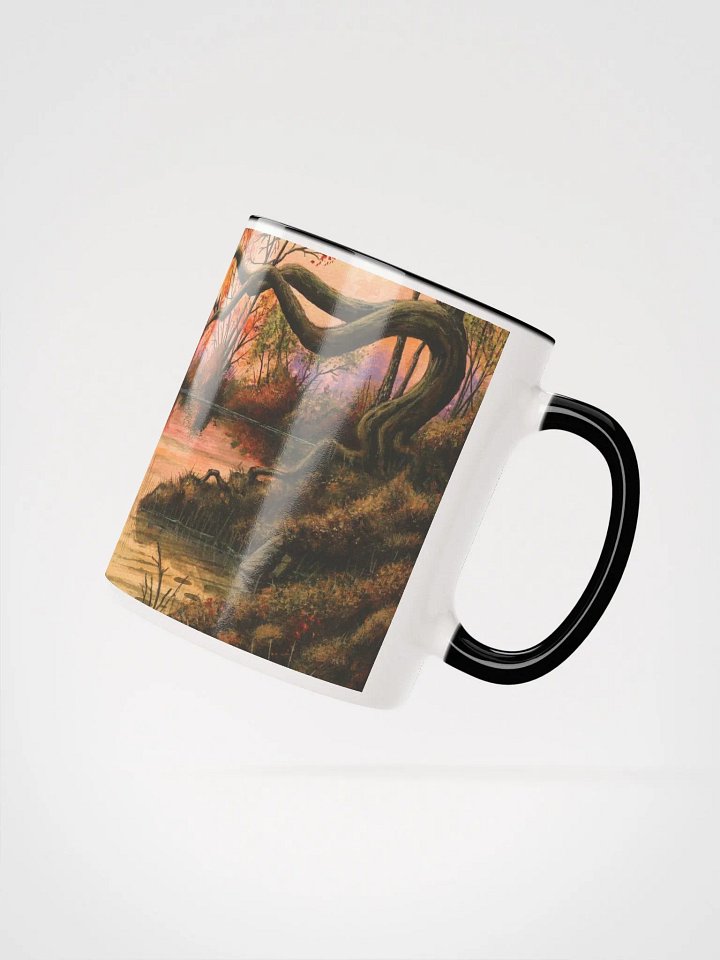 Swan in Autumn Ceramic Mug product image (3)