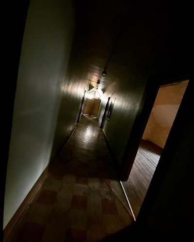This hallways in the Madison seminary is one of the most active places I’ve been too. This is where we heard screams, felt co...