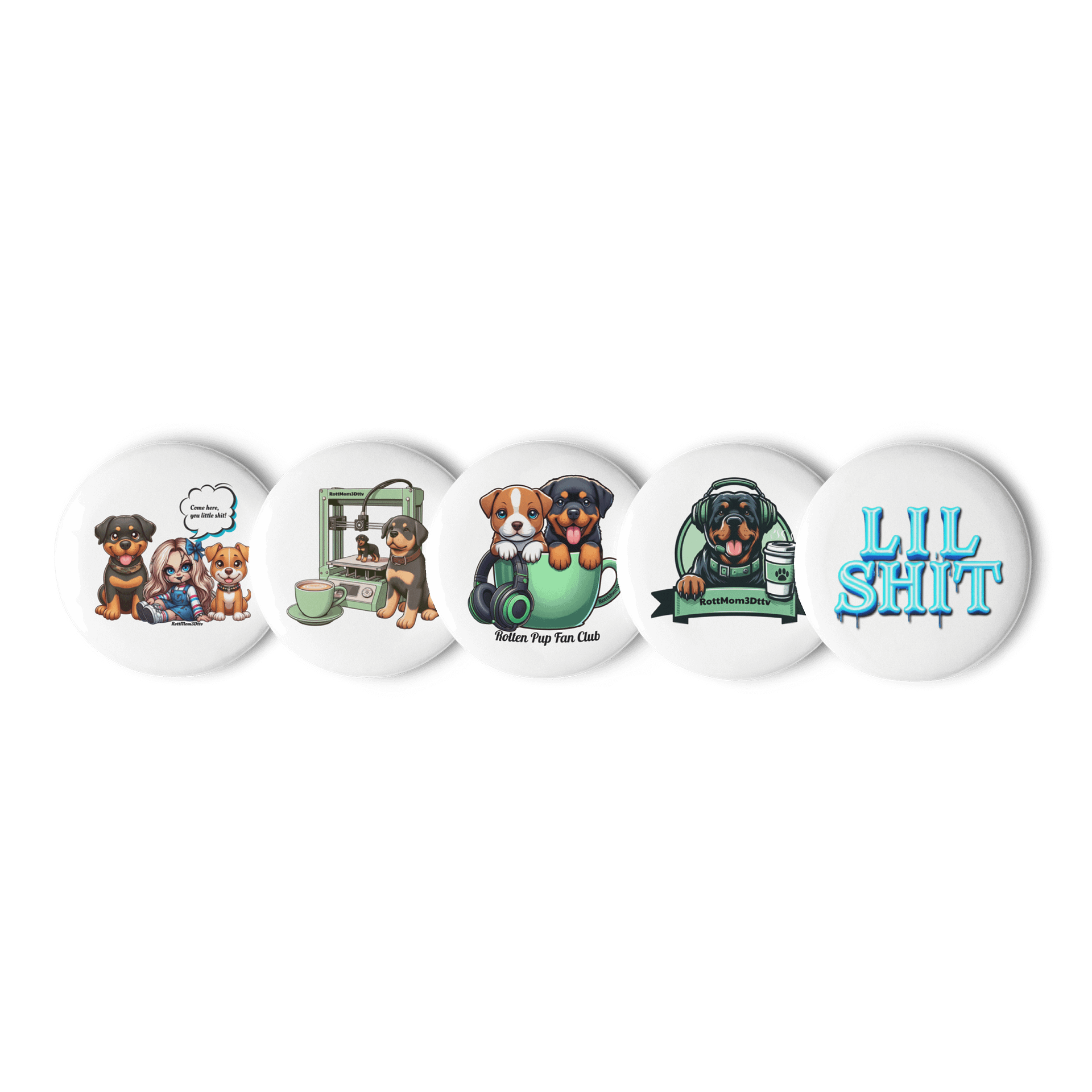 Rottmom3D Pin Button Set product image (1)
