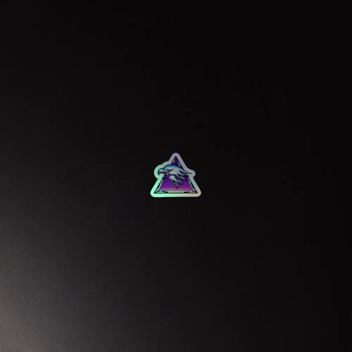 SilverHawks Hawk Emblem Holofoil Sticker product image (4)