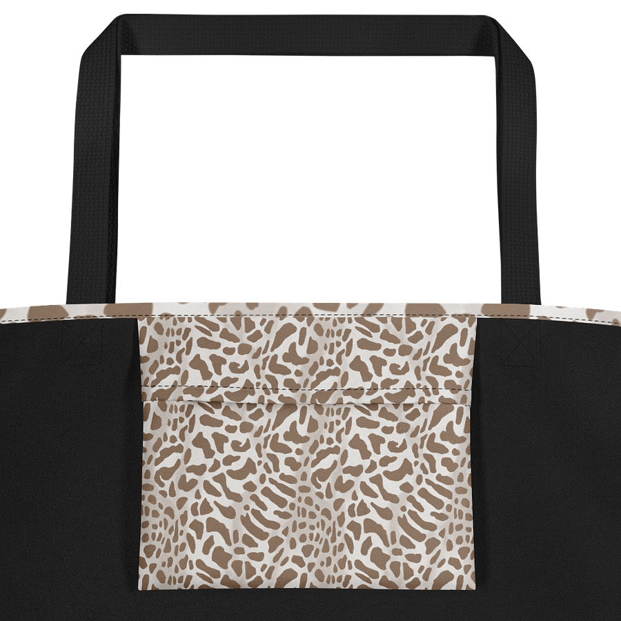 Cappuccino Giraffe Tote Bag product image (2)