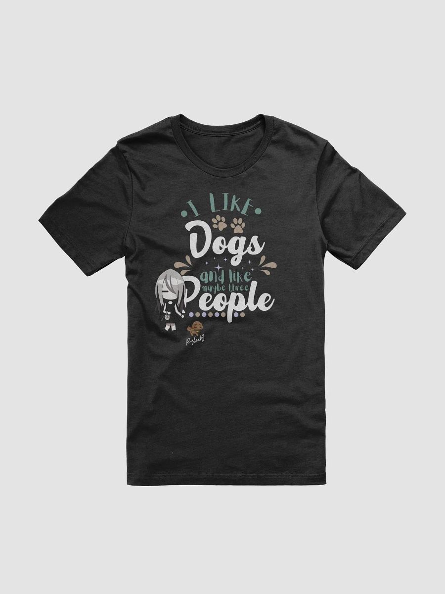 Dog lover introvert t-shirt - Puppy Company in Black by RyleeB product image (2)