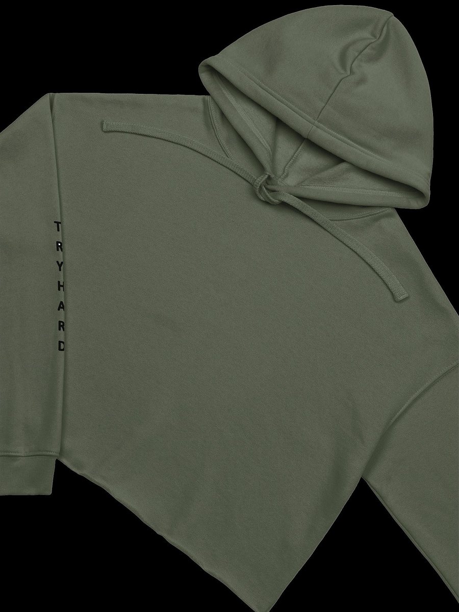 Try hard Crop Hoodie product image (10)