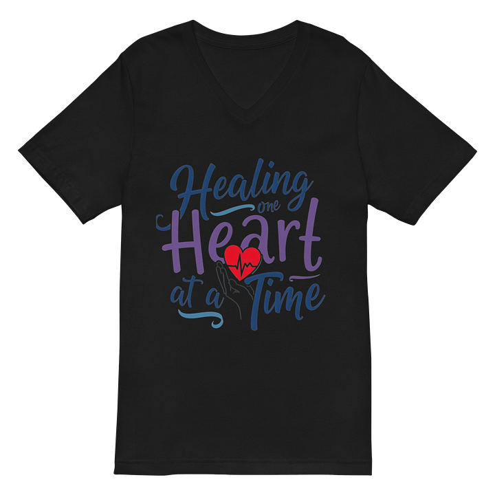 Healing Hearts V-Neck Tee product image (3)