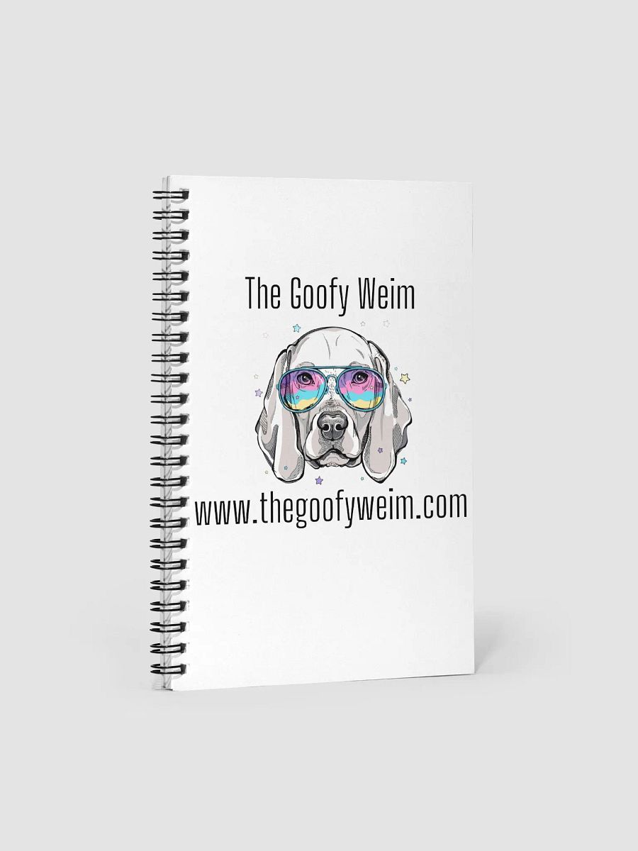 The Goofy Weim Logo Merch - Spiral Notebook product image (3)