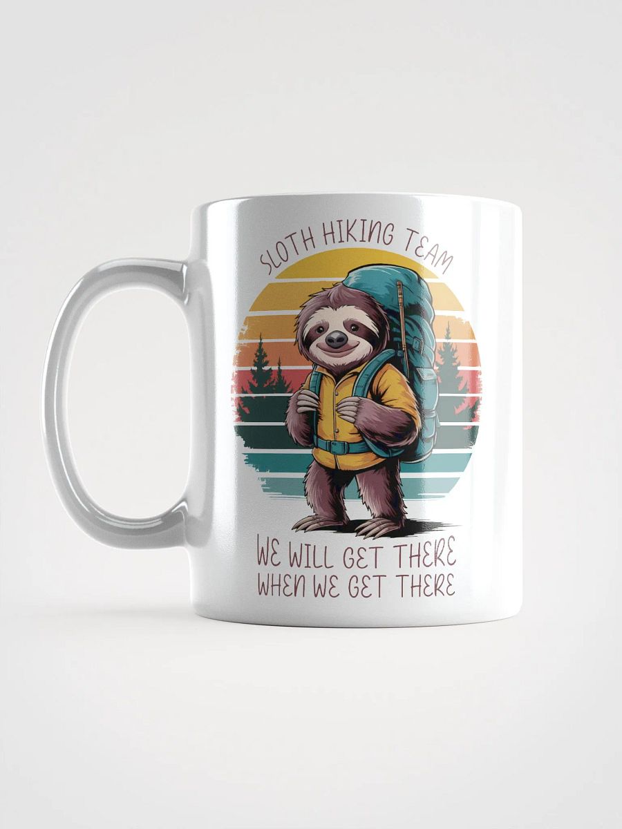 Sunset Sloth Hiking Adventure Mug product image (17)