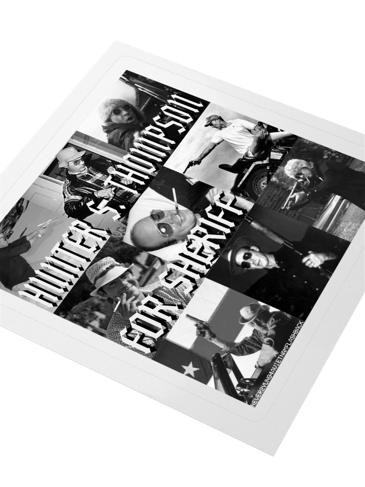 HUNTER S. THOMPSON STICKER product image (4)