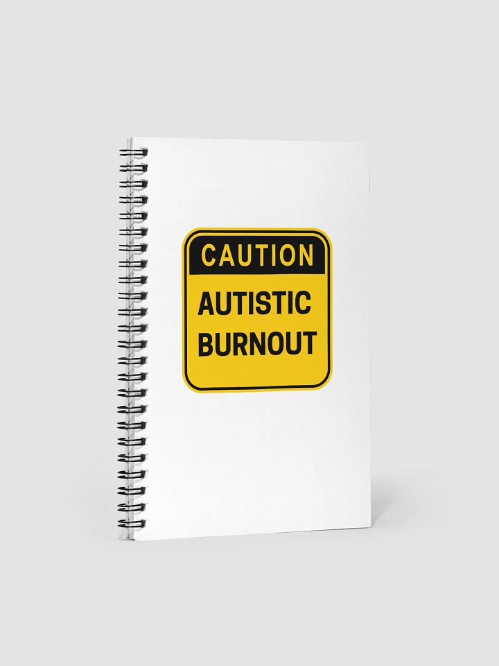 CAUTION: ASD BURNOUT notebook product image (1)