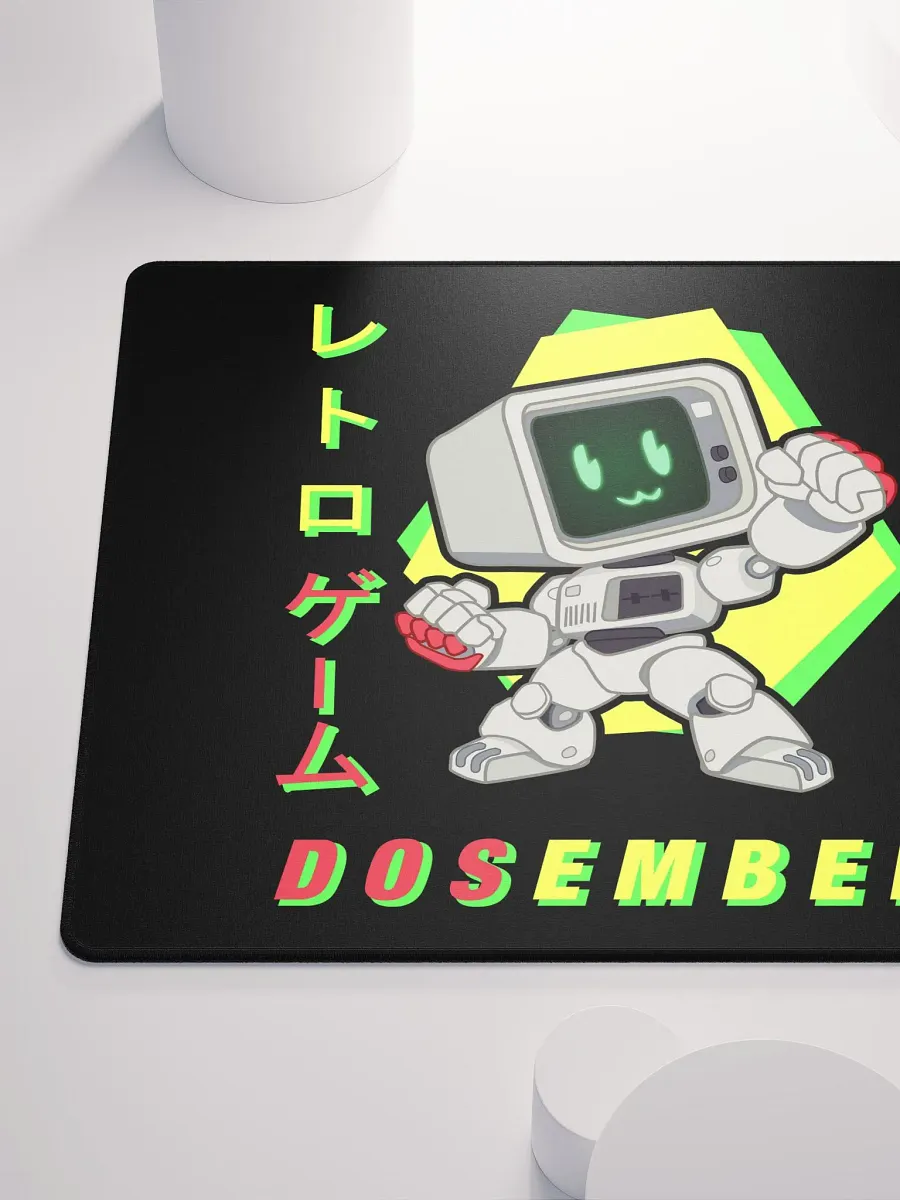 Dosember 2024 Mouse Pad CGA (green-yello-red) product image (6)