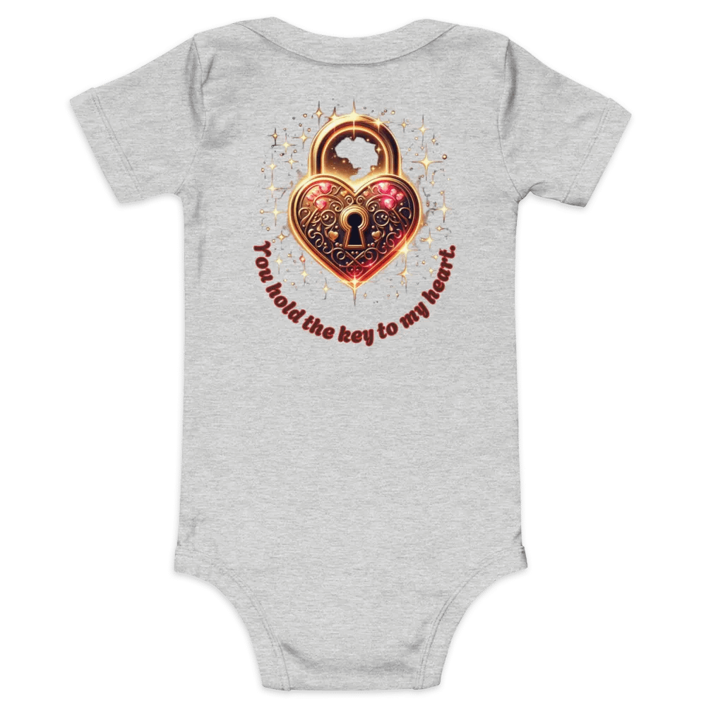 Heart's Key Baby Onesie product image (2)